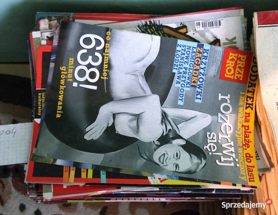 Czasopisma przekrój zestaw kolekcjonerski z 21 Boguszyce