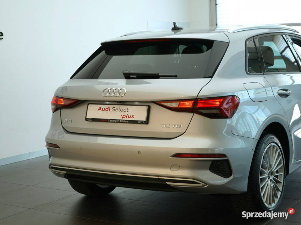 Audi A3 Sportback 35 TDI 150 TempomatACC Kamera świętokrzyskie Kielce
