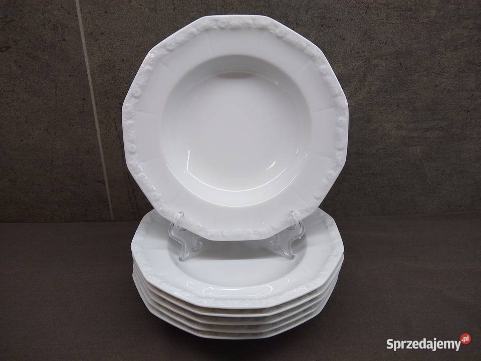 Talerz głęboki Rosenthal Biała Maria Classic 6 Kalisz