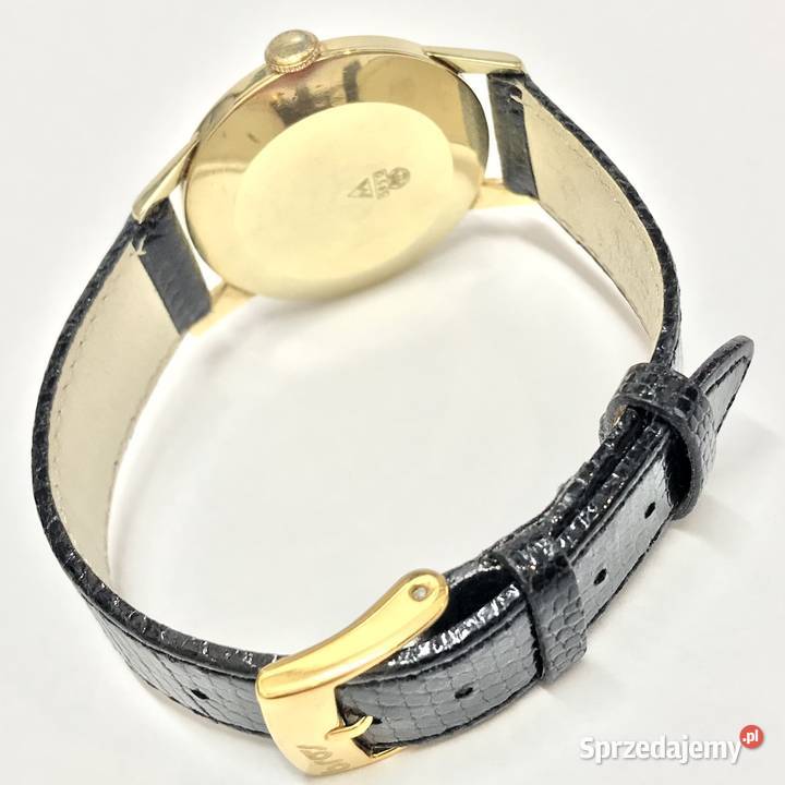 WAGNER 21 Rubis INCABLOC Złoty zegarek męski 585 Warszawa