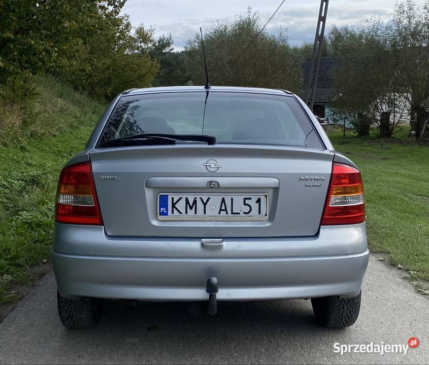 Opel Astra 16 16V 2000 benzyna hak klimatyzacja radio Tuchów