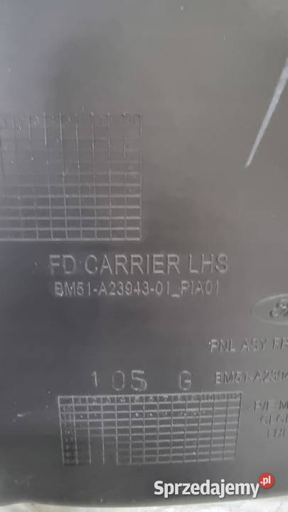 BOCZEK TAPICERKA DRZWI LEWY PRZÓD FORD FOCUS MK3 osobowe