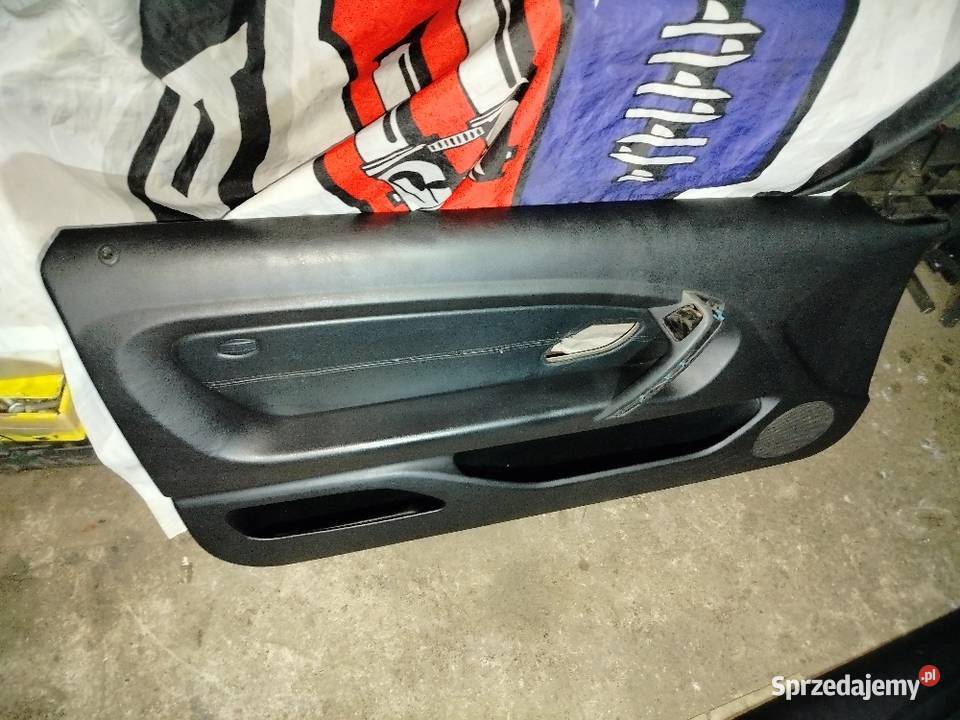 Bmw e46 Compakt boczki skóra czarne Europa