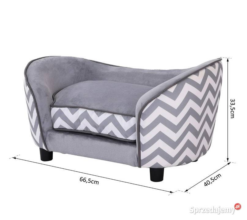 Sofa zwierząt domowych łóżko sofa psa z poduszką