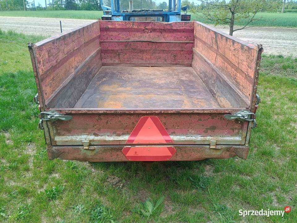 Przyczepa 2000 kiper wywrot 3 strony Końskowola sprzedam