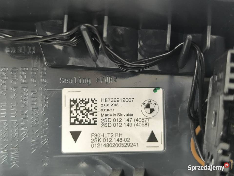 LAMPY TYŁ KOMPLET LCI BMW F30 F31 LIFT 7369120