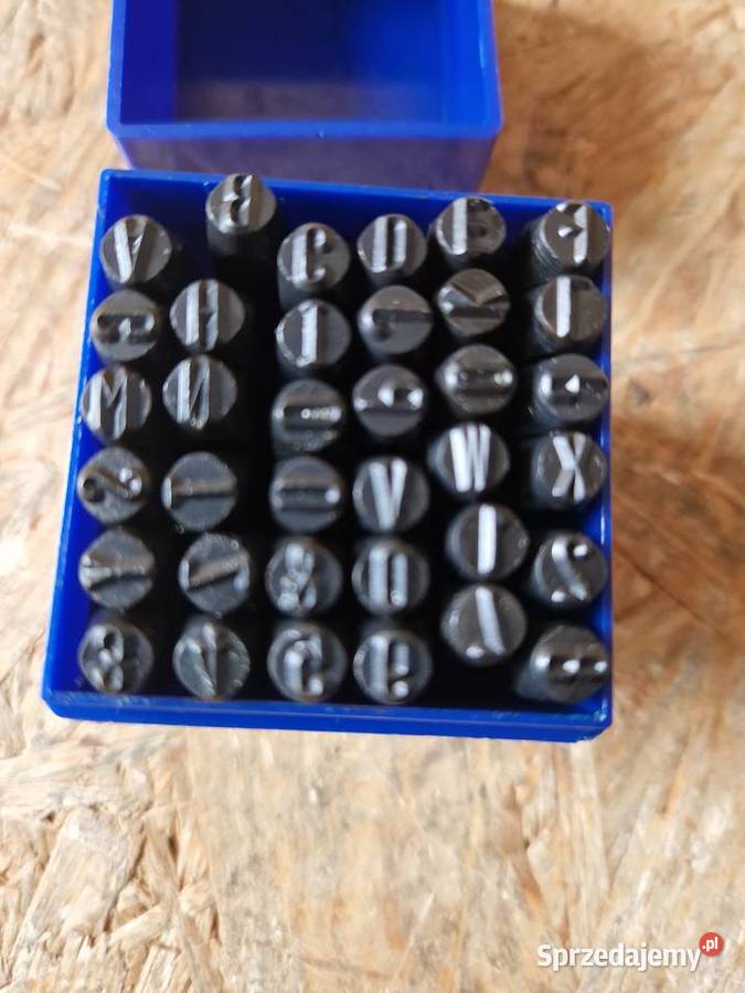 ZNACZNIKI NUMERATORY 36 NUMERATOR LITERY CYFRY wielkopolskie Głogowa