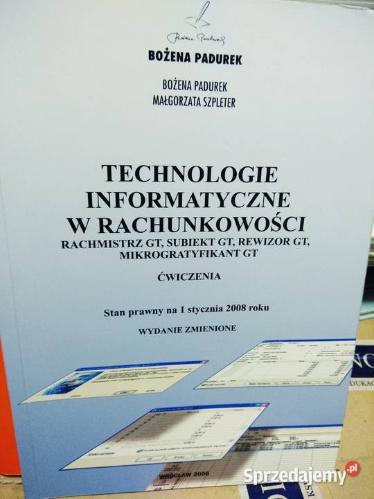 Technologie informatyczne w rachunkowości Warszawa