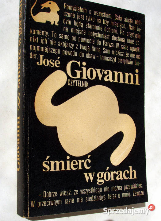 Śmierć w górach Jose Giovanni Limanowa