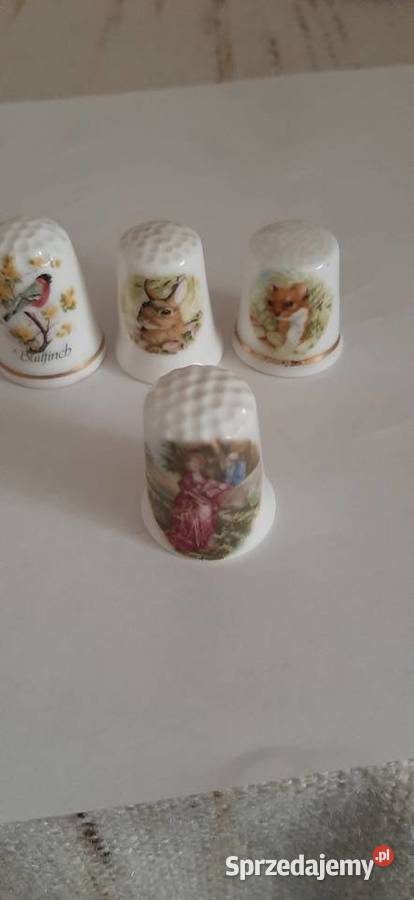 Angielskie porcelanowe naparstki Gdynia