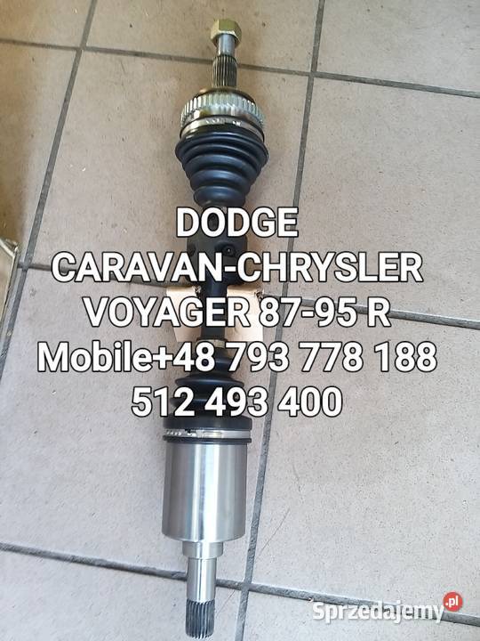 PÓŁOŚ NAPĘDOWA DODGE CARAVANCHRYSLER VOYAGER 33 Kawnice