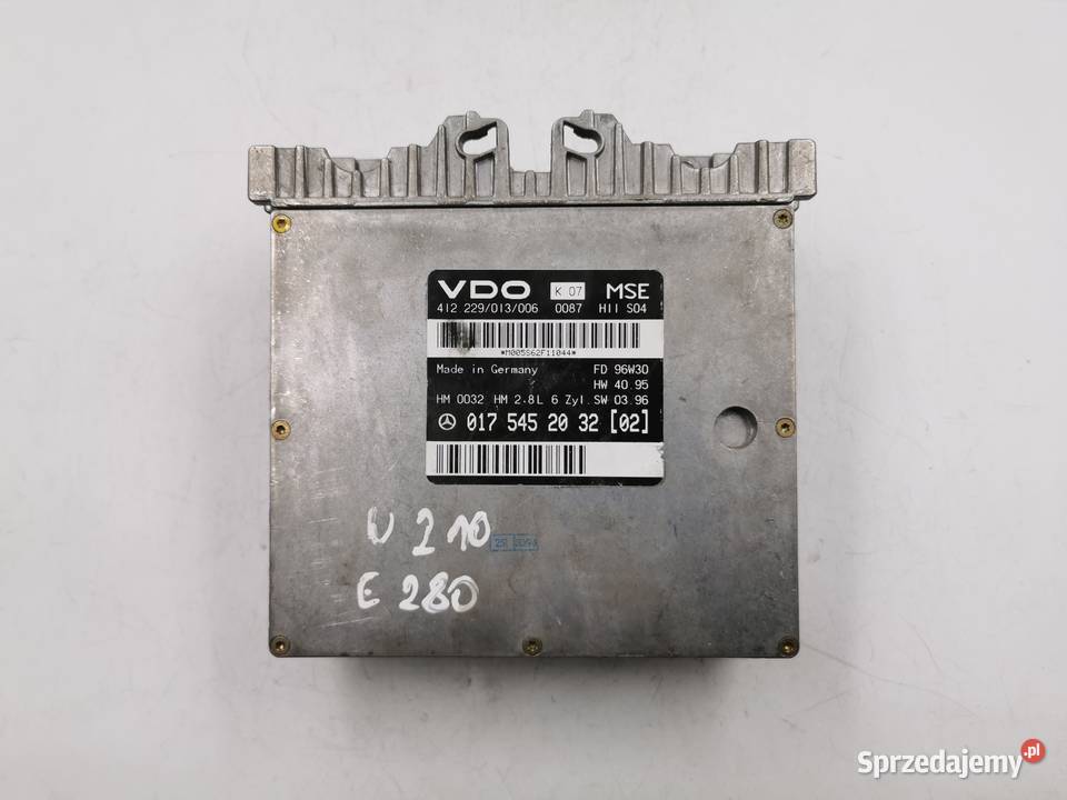Sterownik Silnika Mercedes E Klasa W210 E280 28
