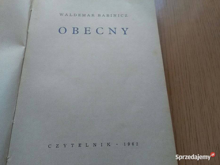 Obecny książka 1962r PRL śląskie Dąbrowa Górnicza
