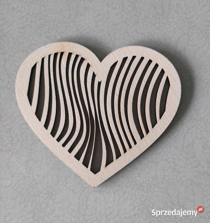 Serce12 dekor decoupage scrapbooking makrama Pozostałe Tczew