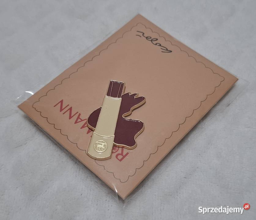 Przypinka szminka Rossman Pin 25x4 Czeladź