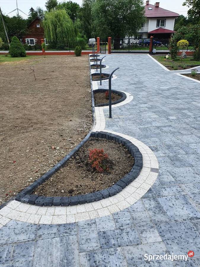 Palisady kostka obrzeża betonowe trapezowe zachodniopomorskie Koszalin