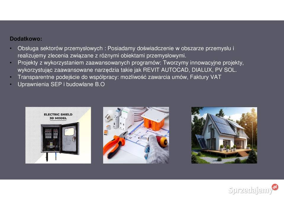 Elektryk zakładanie przewodów i urządzeń Stryków