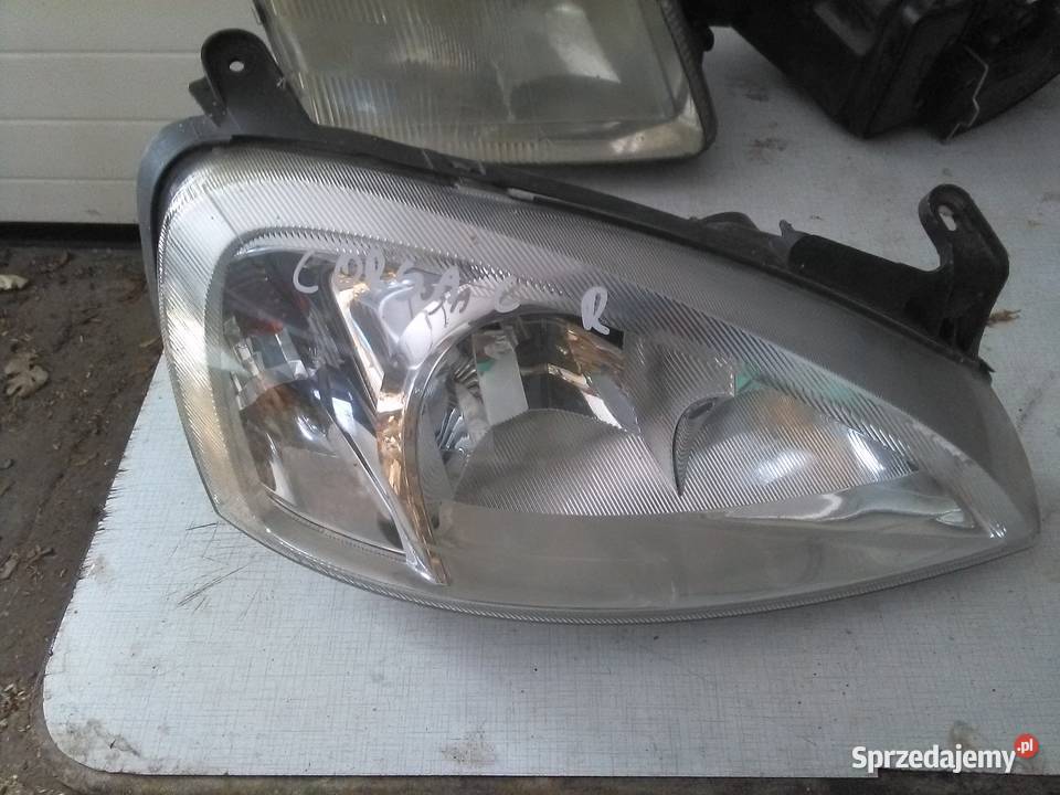 lampa przednia CORSA C PRAWA zachodniopomorskie