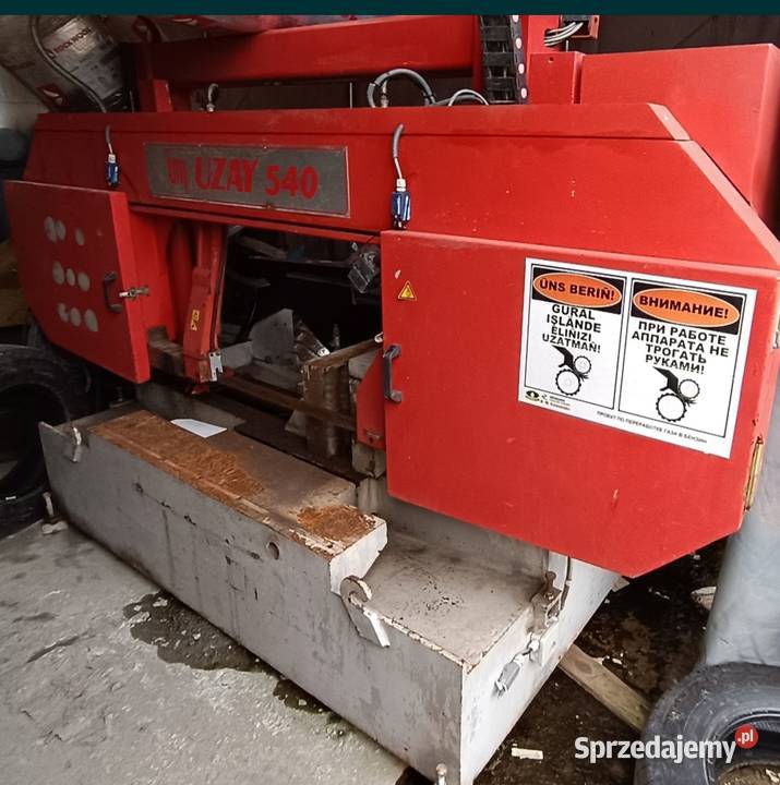 Przecinarka taśmowa półautomatyczna UZAY 540 pomorskie Głazica