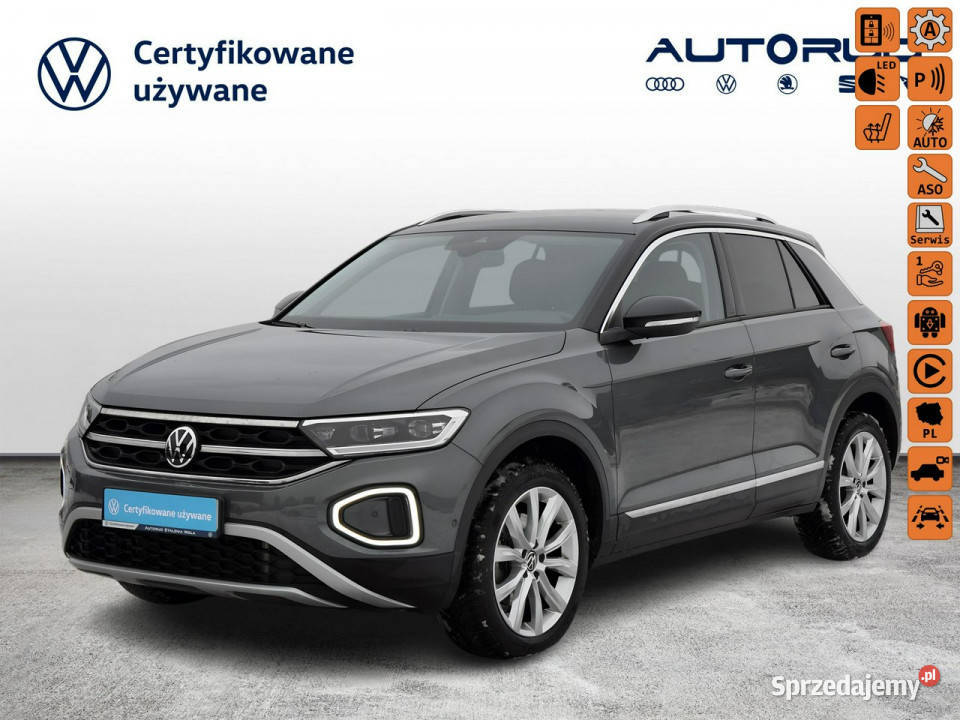 Volkswagen TRoc 20TDI 150 DSG Style Kamera Zarejestrowany w Polsce Stalowa Wola