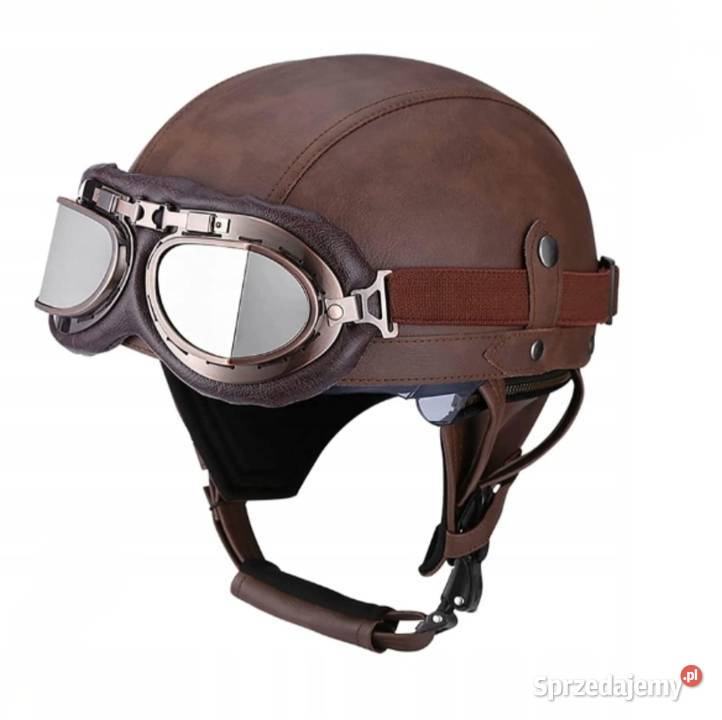Stylowy Kask Motocyklowy Retro Zengen KCO