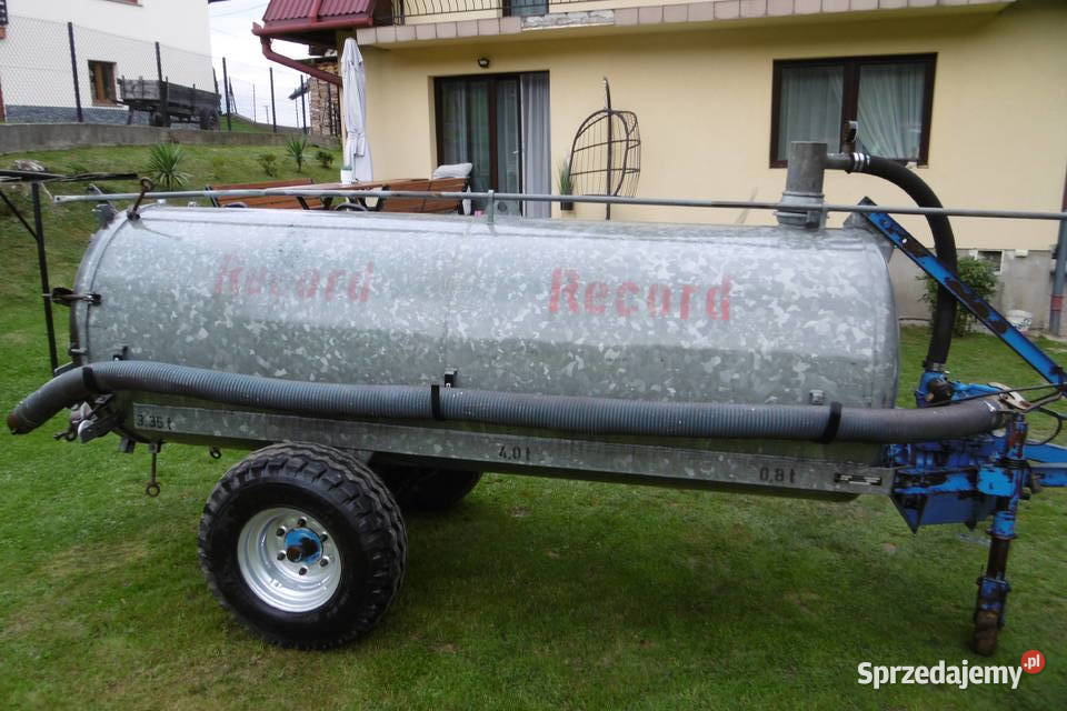 Beczkowoz beczka asenizacyjna 1700l 3000l 4000l małopolskie Niedźwiedź