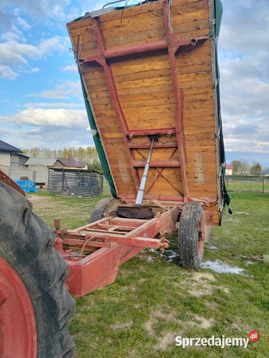 Przyczepa wywrotka nieuszkodzony Przyczepy rolnicze Ryki