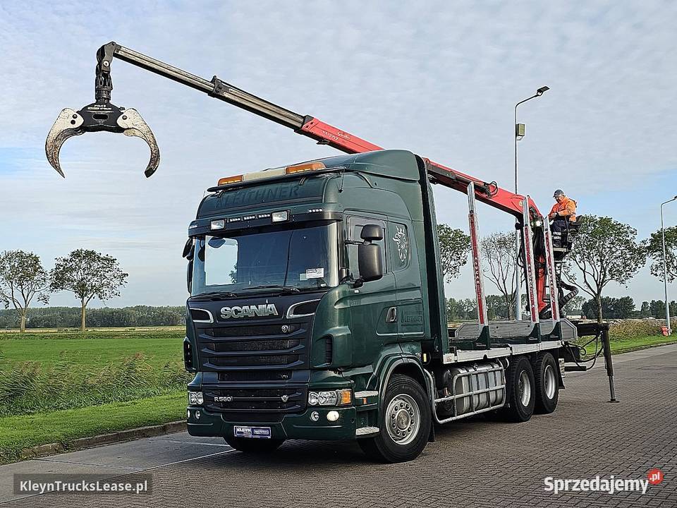 Scania R580 Epsilon 12Z do drewna 6x4 2013 pomorskie