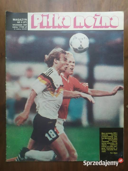 Sprzedam kompletny rocznik piłki nożnej magazyn Czasopisma łódzkie
