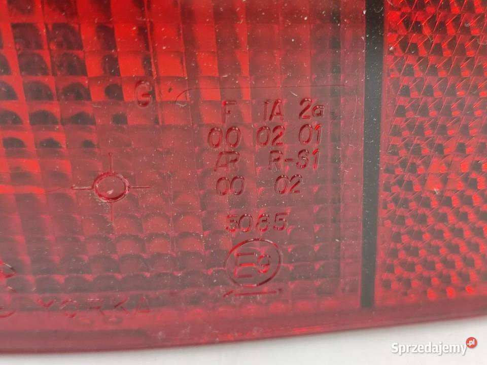 LAMPA LEWY TYŁ PEUGEOT PARTNER MPV 5 G 20042015