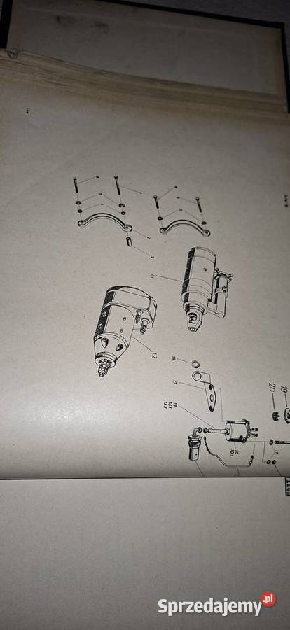 Ersatzteilliste fr den Dieselmotor 4VD145121 SRW Łęczyca sprzedam