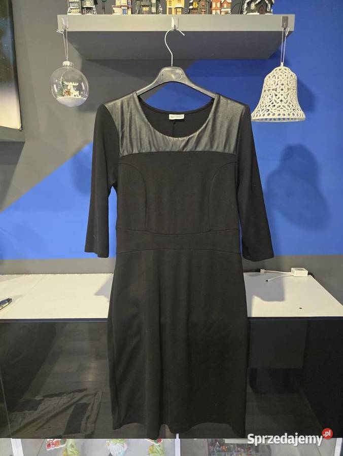 Sukienka Street One z wstawkami ekoskóry UNI SL Spódnice i sukienki śląskie Bytom