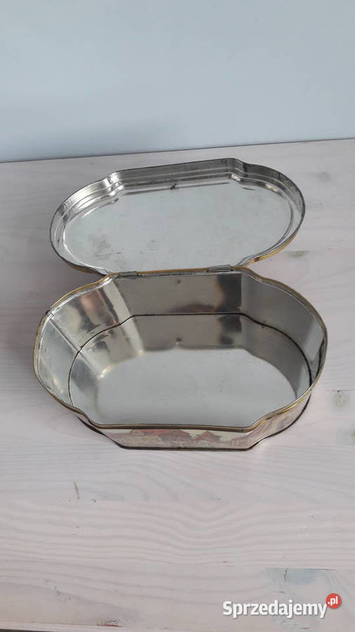 Puszka metalowa pudełko pojemnik Nurnberger Głuchołazy