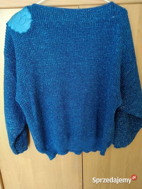 Sweter kobalt uniwersalny mazowieckie Warszawa