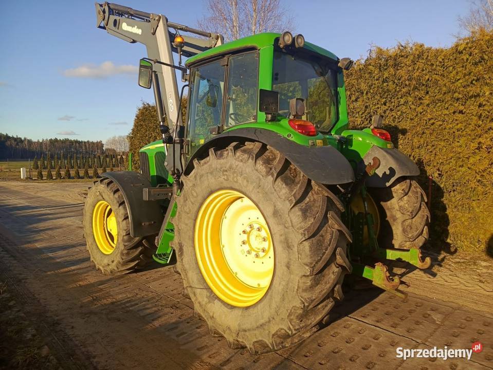 John Deere 6620 z Turem Quick Q65 Skrzynia biegów Manualna Łobżenica