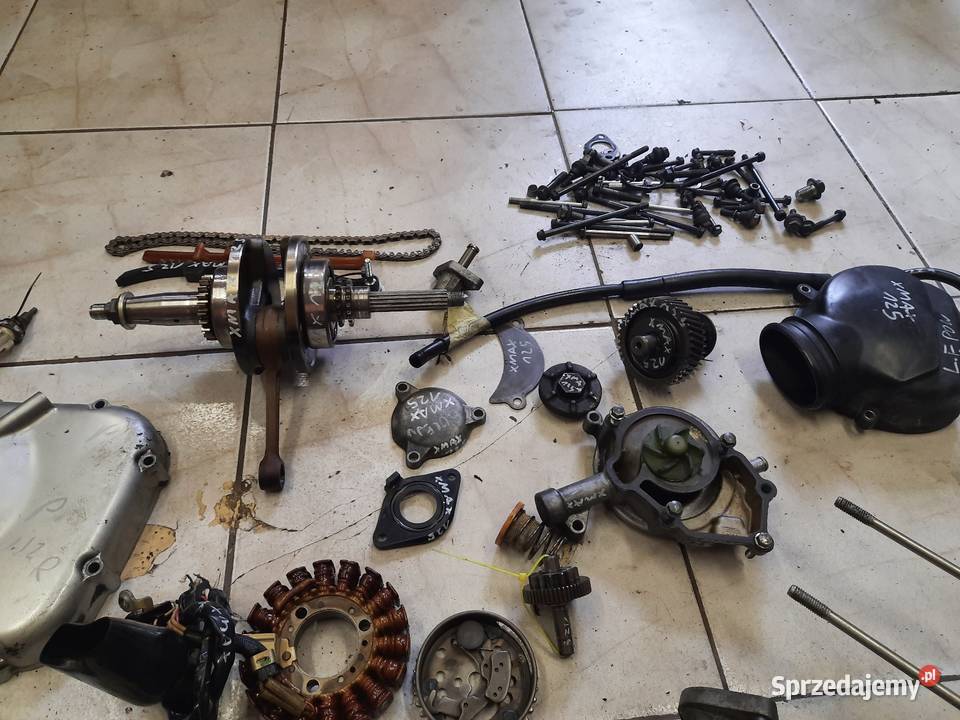 Yamaha XMAX 125 silnik części głowica cylinder Jelenia Góra