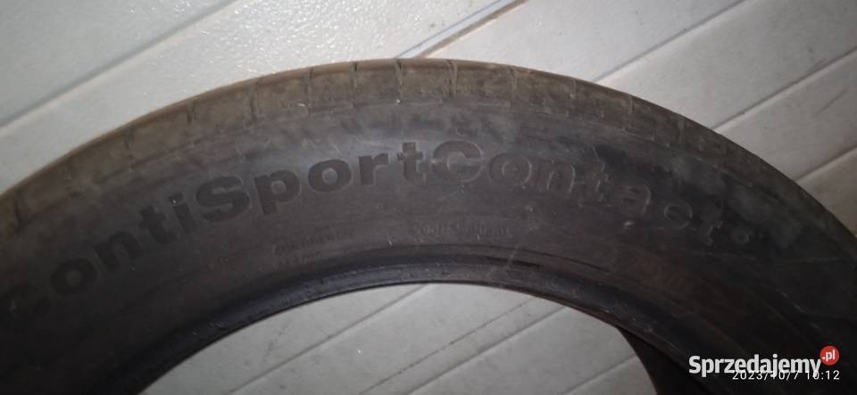Opony 23555r19 2x Continental 1x Goodyear Samochodowe Sobienie-Jeziory