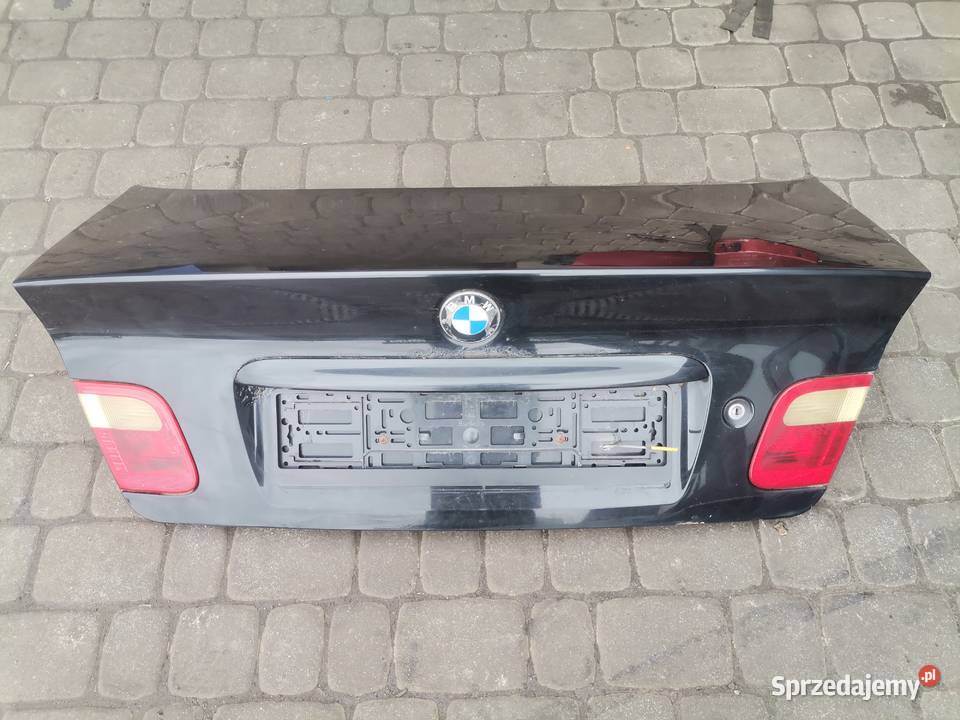 BMW 3 E46 KLAPA BAGAŻNIKA TYŁ SEDAN 3039 Nowy Sącz