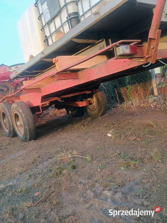 Przyczepa dłużyca do bel słomy siana sprzedam