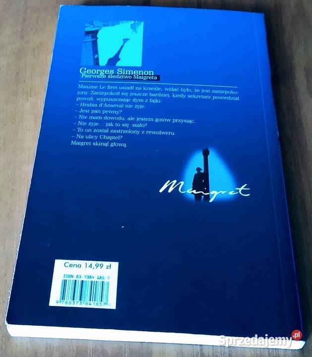 Pierwsze śledztwo Maigreta Georges Simenon przeł Gdańsk