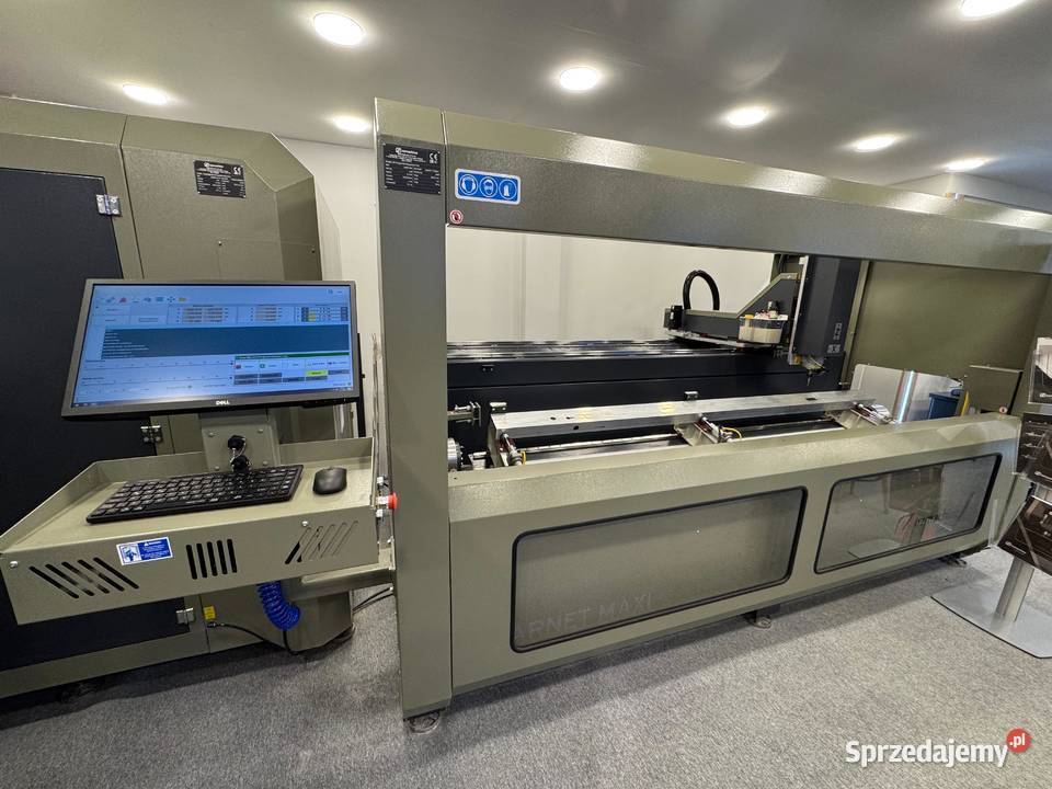 Centrum obróbcze CNC OZCELIK GARNET MAXI 4 osie Obodowo