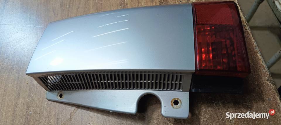 Dolna część lampy osłona Meriva A lift srebrna lubelskie