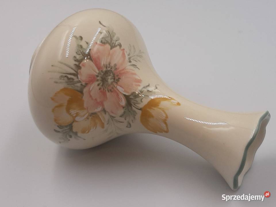 Piękny porcelanowy wazon sygnowany angielski Inowrocław sprzedam