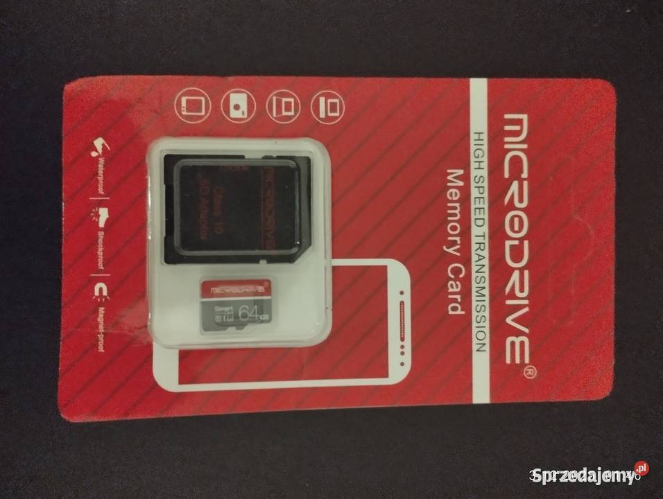 Memory Card Karta pamięci Adapter 64 GB mazowieckie Warszawa sprzedam