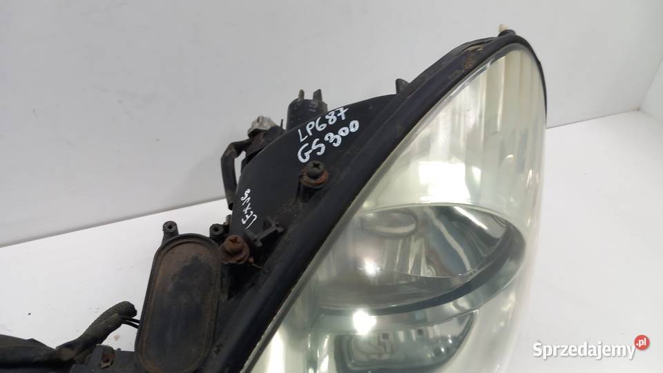 LEXUS GS300 LAMPA PRZÓD LEWA Lampy przednie wielkopolskie Zbierkowo