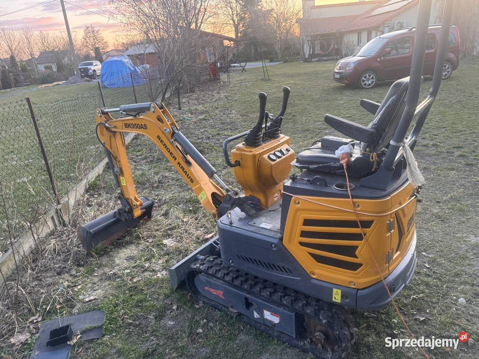 MINIKOPRARKA BergerKrause bk950 1T 3 łyżki Motoryzacja Rzeszów