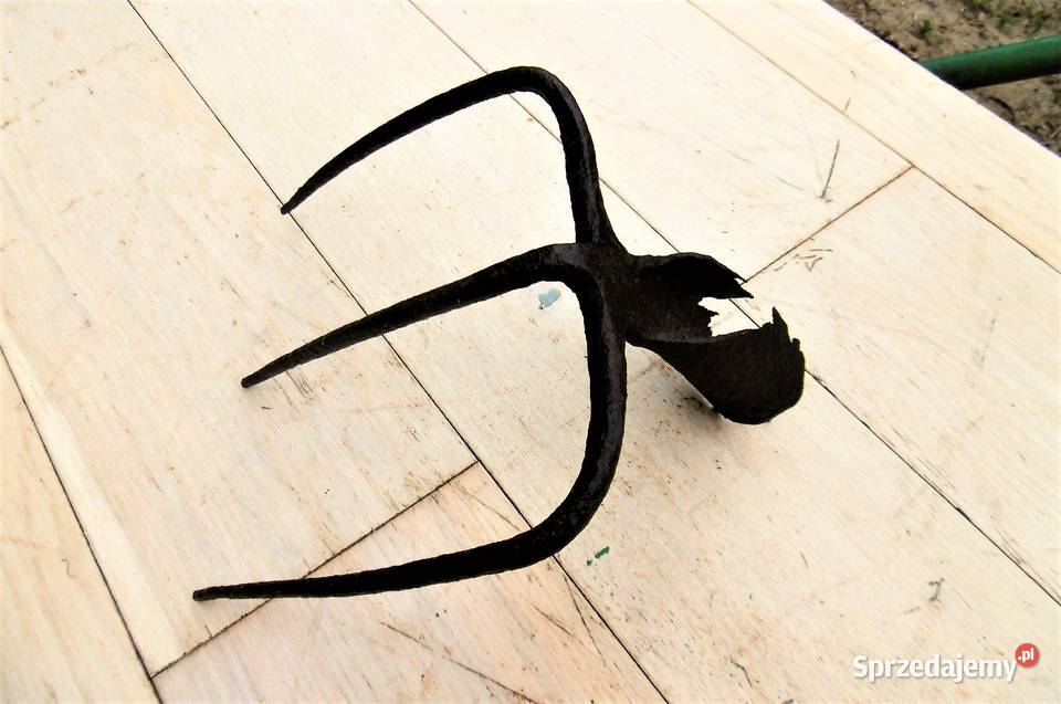 kopacz widły do obornika gnoju prl vintage dekor opolskie Namysłów