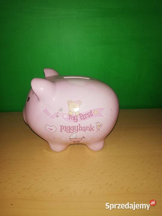 Porcelana skarbonka świnka Warszawa