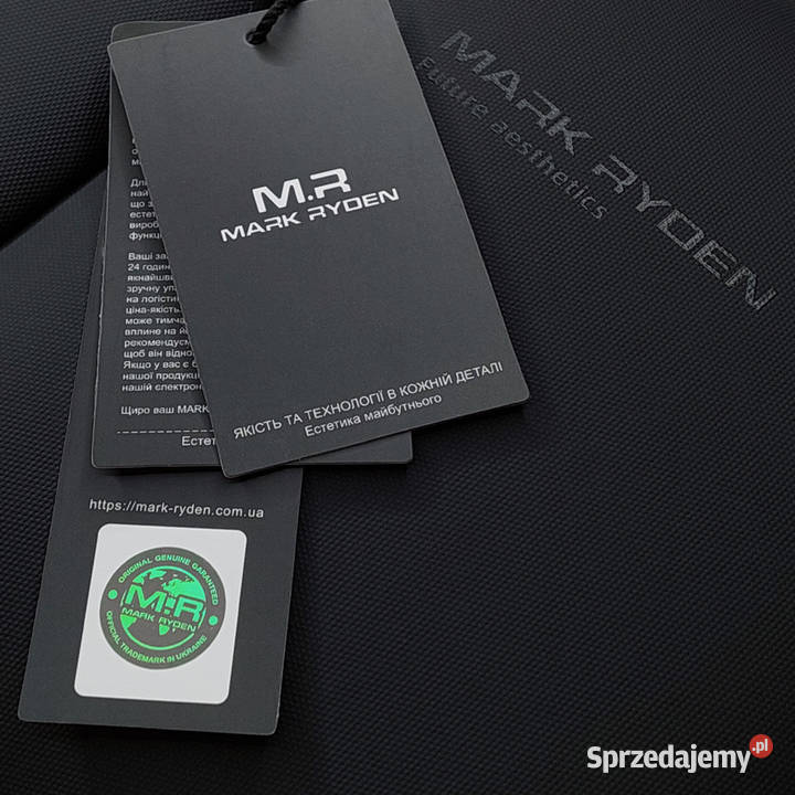 Plecak Mark Ryden Citylite MR6024 Szary czarny Zawiercie sprzedam