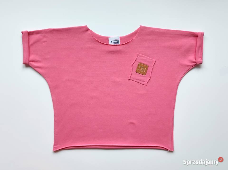 TShirt unisex Poli Oli Cukierkowy róż 92116 18m+ śląskie